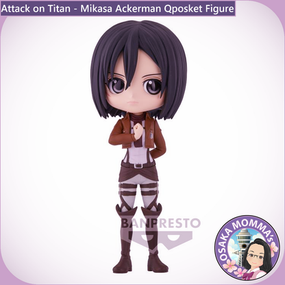 Mikasa Ackerman Qposket Figure