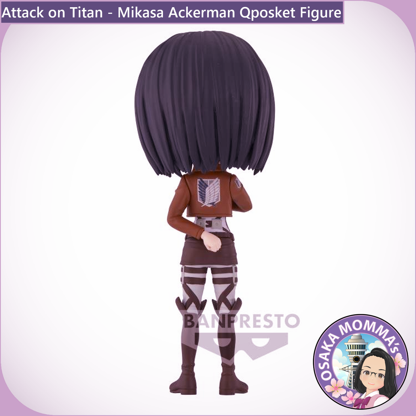 Mikasa Ackerman Qposket Figure