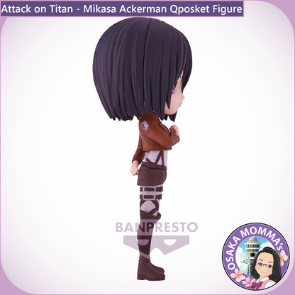 Mikasa Ackerman Qposket Figure