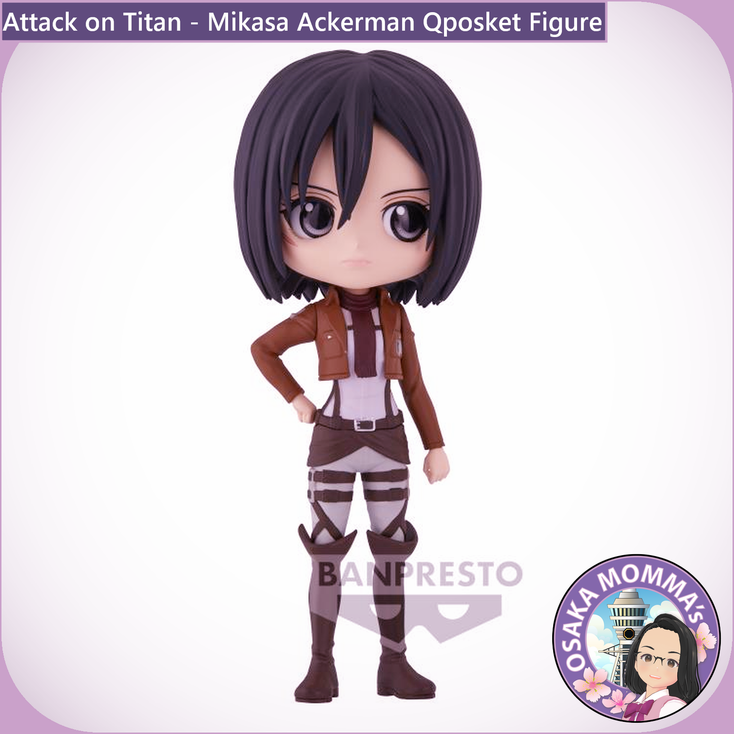 Mikasa Ackerman Qposket Figure