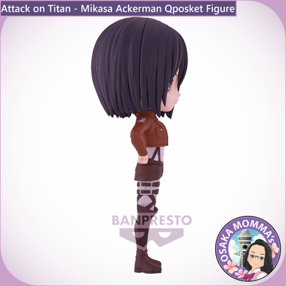 Mikasa Ackerman Qposket Figure