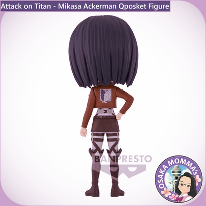 Mikasa Ackerman Qposket Figure