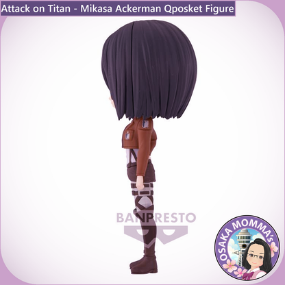 Mikasa Ackerman Qposket Figure