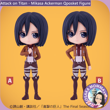 Mikasa Ackerman Qposket Figure