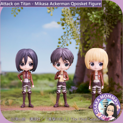 Mikasa Ackerman Qposket Figure