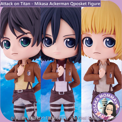 Mikasa Ackerman Qposket Figure