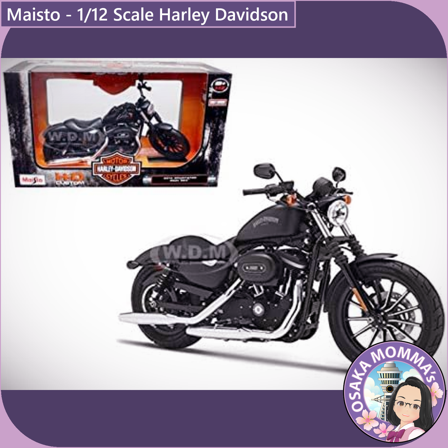 1/12 Scale - Harley Davidson