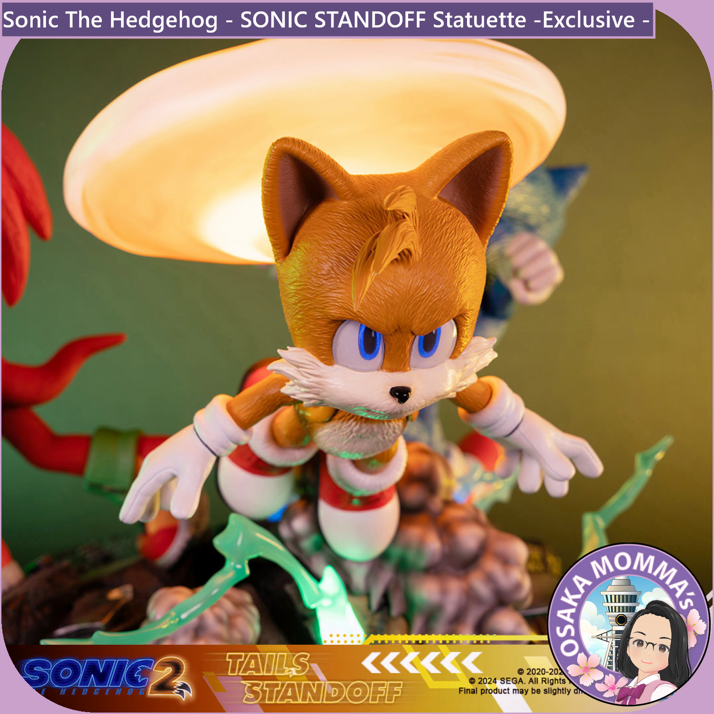 Sonic STANDOFF Statuette - Exclusive Edition -