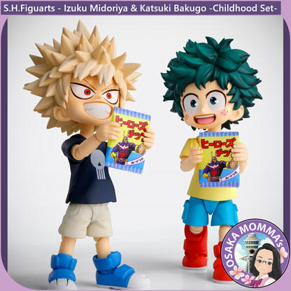 S.H.Figuarts - Deku & Bakugo -Childhood Set-【May, 2027】