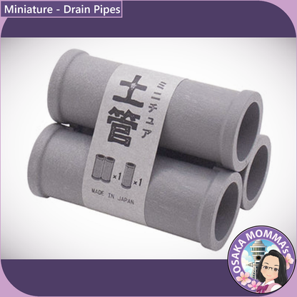 1/12 Scale Drain Pipes