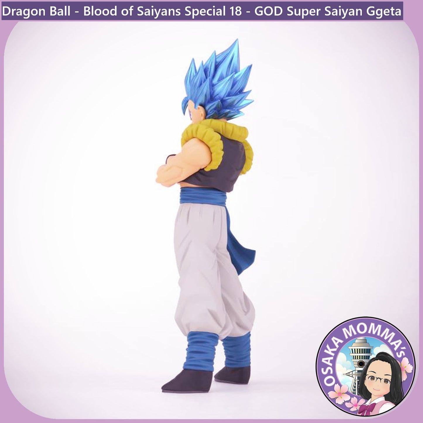 Super Saiyan GOD Super Saiyan Gogeta Blood of Saiyans Figure