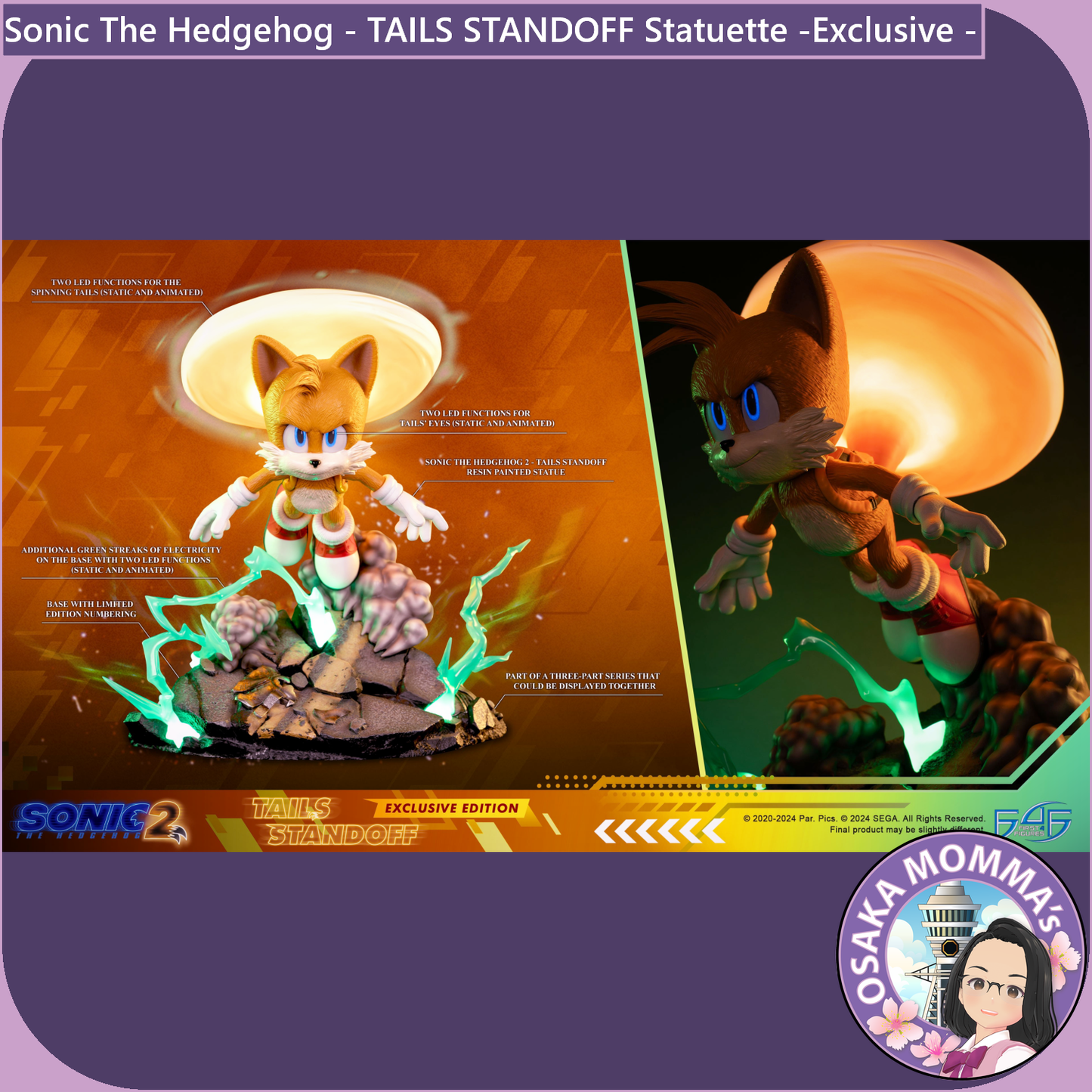 Tails STANDOFF Statuette - Exclusive Edition -