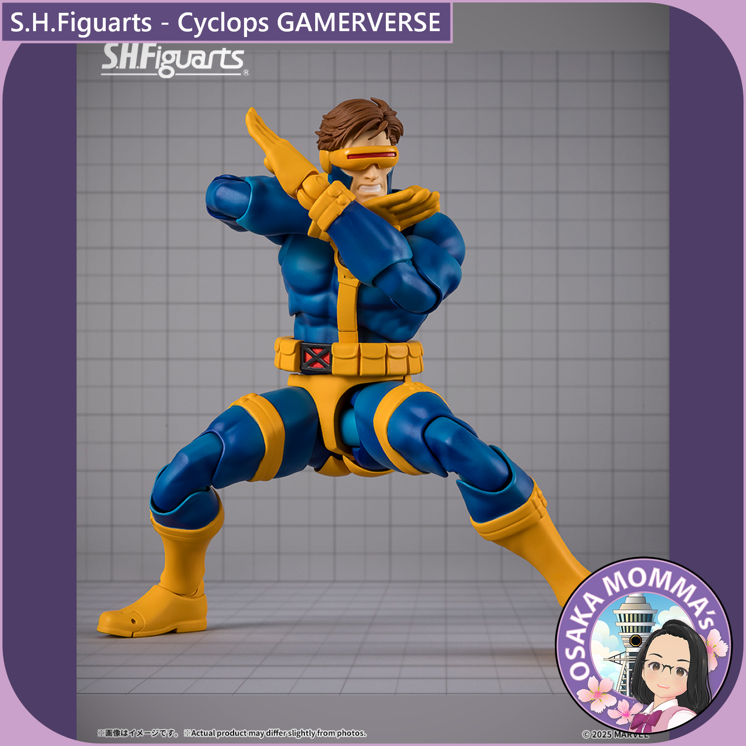 アメコミ SHFiguarts CYCLOPS GAMERVERSE Marvel S.H.Figuarts Cyclops (Gamerverse) Action Figure