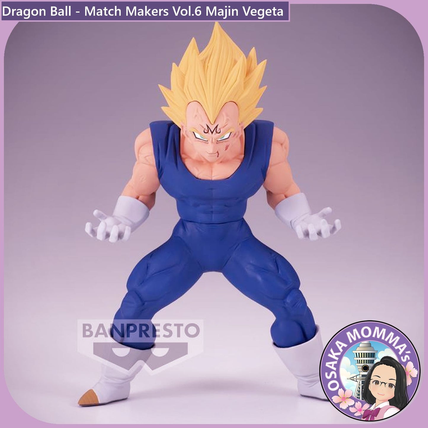 Vol.6 Majin Vegeta Match Makers Figure