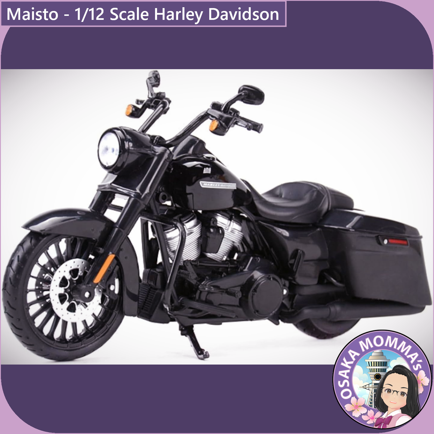 1/12 Scale - Harley Davidson