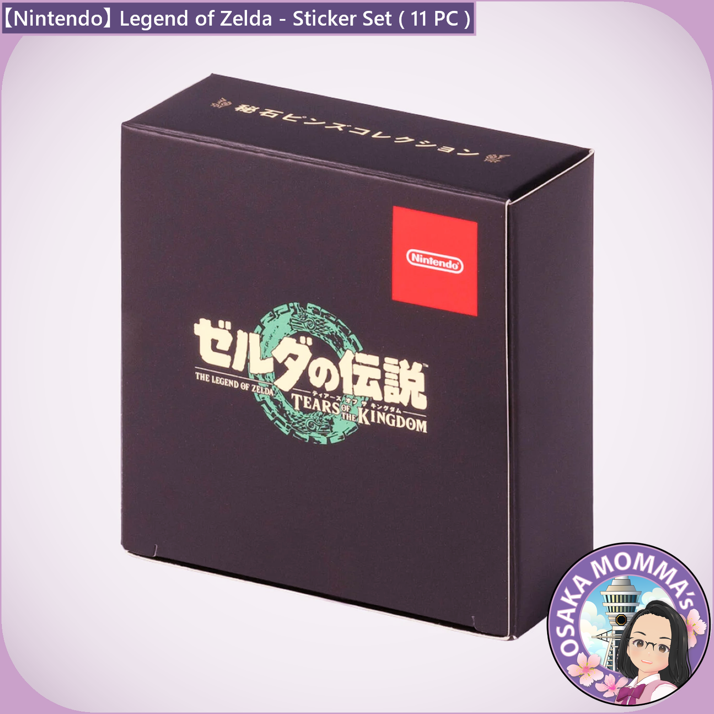 【Nintendo】Legend of Zelda - Tears of the Kingdam Original Sticker Set (11PC)