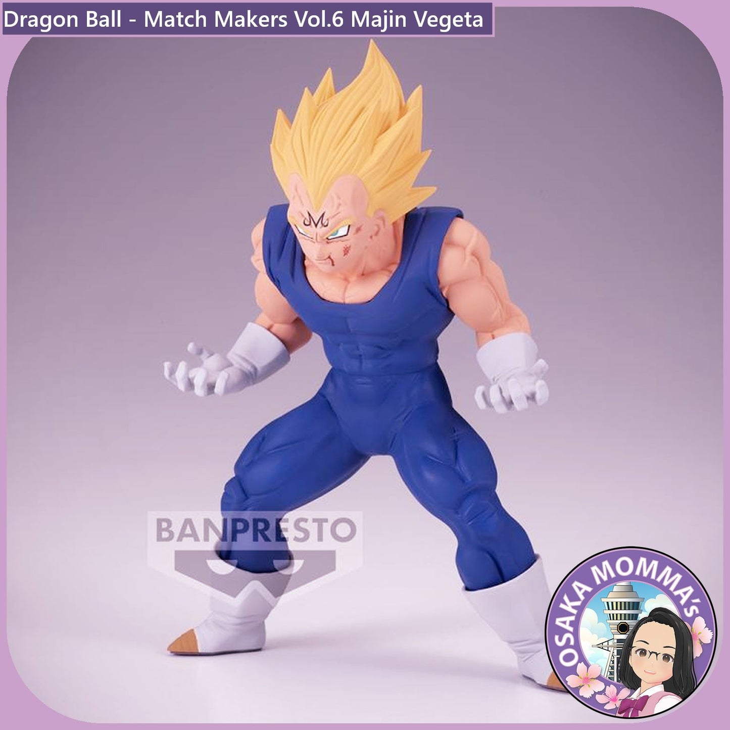 Vol.6 Majin Vegeta Match Makers Figure