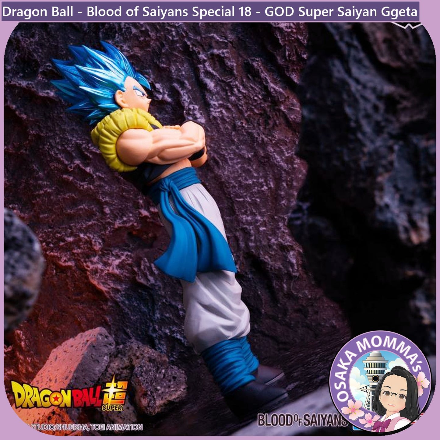 Super Saiyan GOD Super Saiyan Gogeta Blood of Saiyans Figure