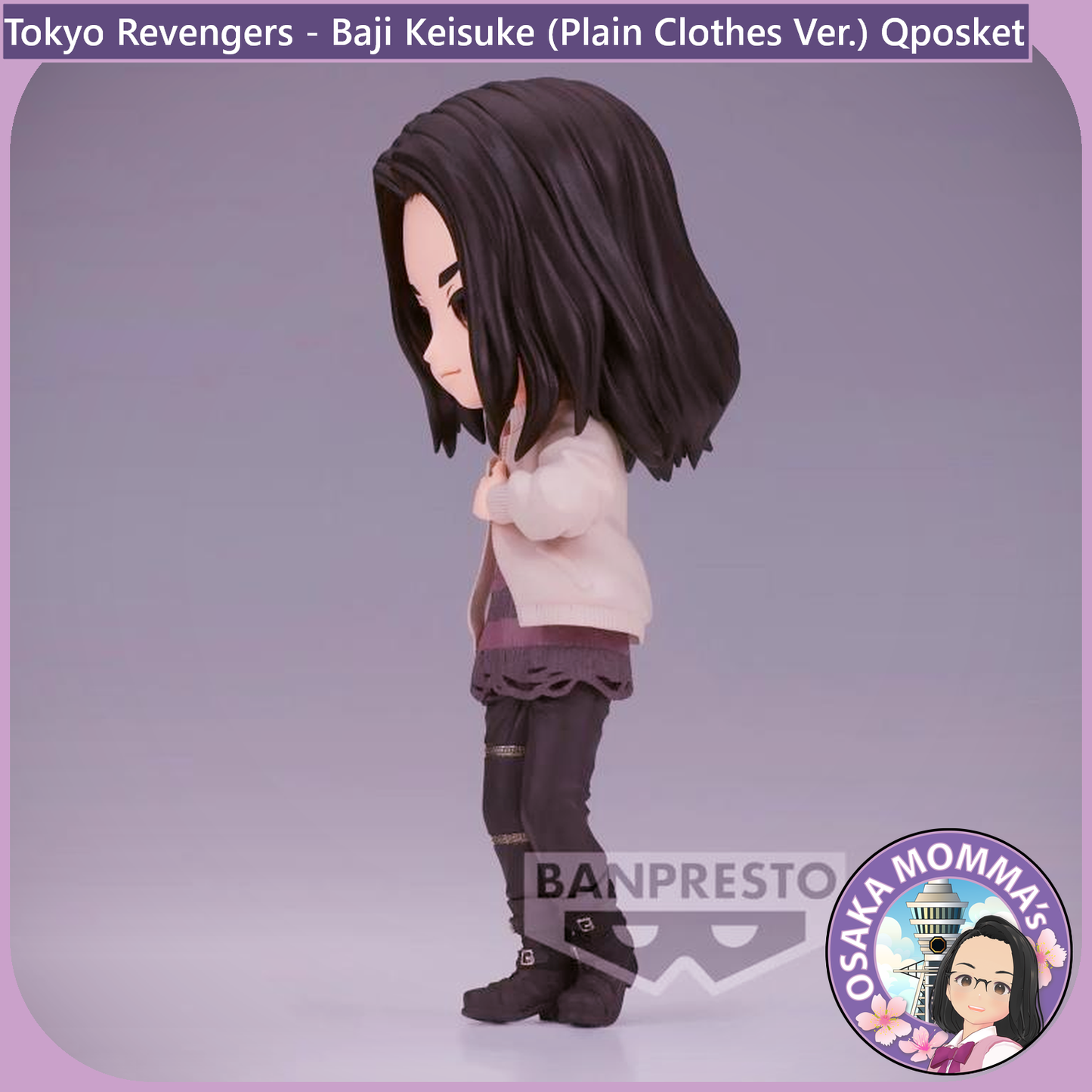 Baji Keisuke (Plain Clothes Ver.) Qposket Figure