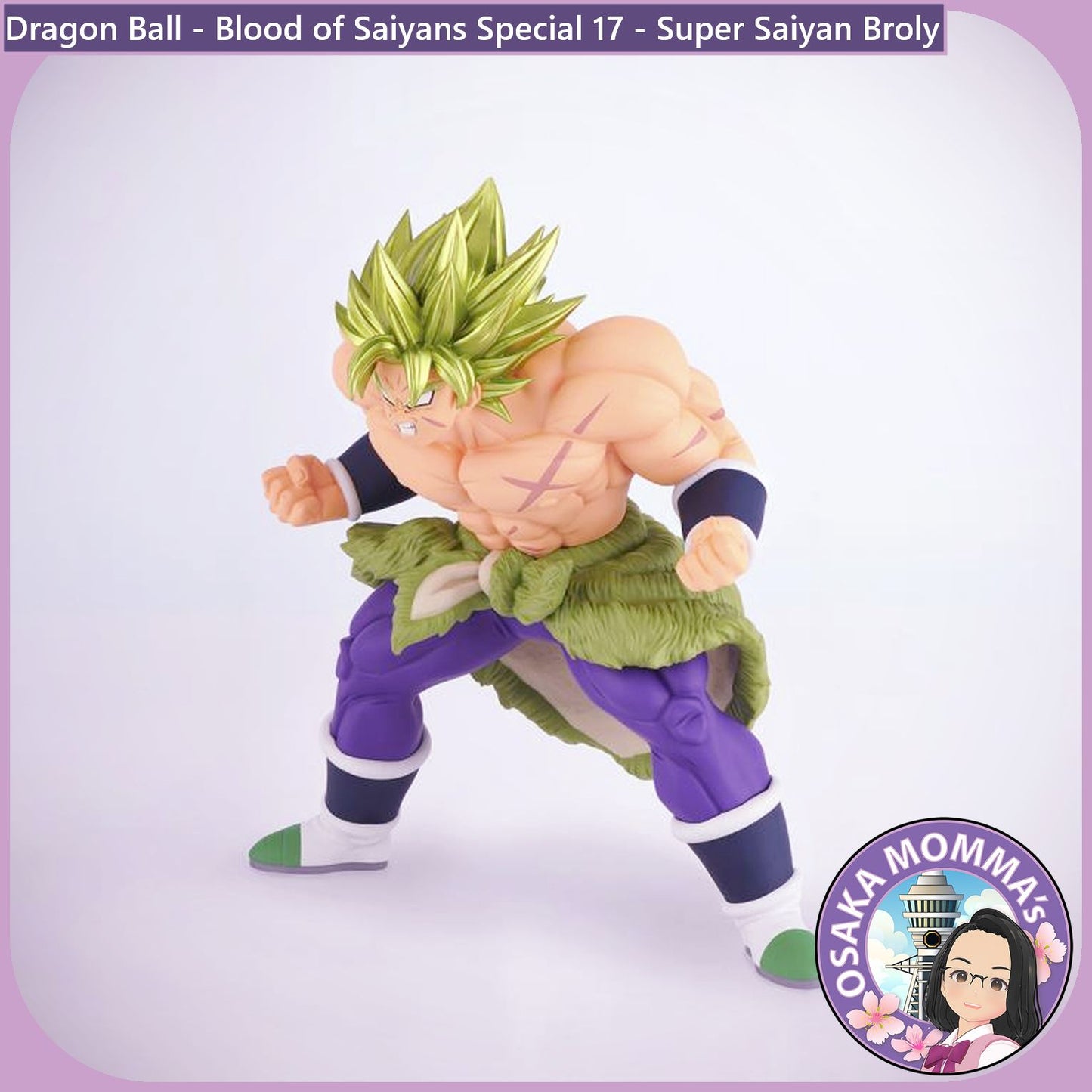 Super Saiyan Broly Blood of Saiyans Figure