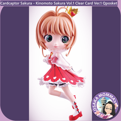 Kinomoto Sakura Vol.1 Clear Card Ver.1 Qposket