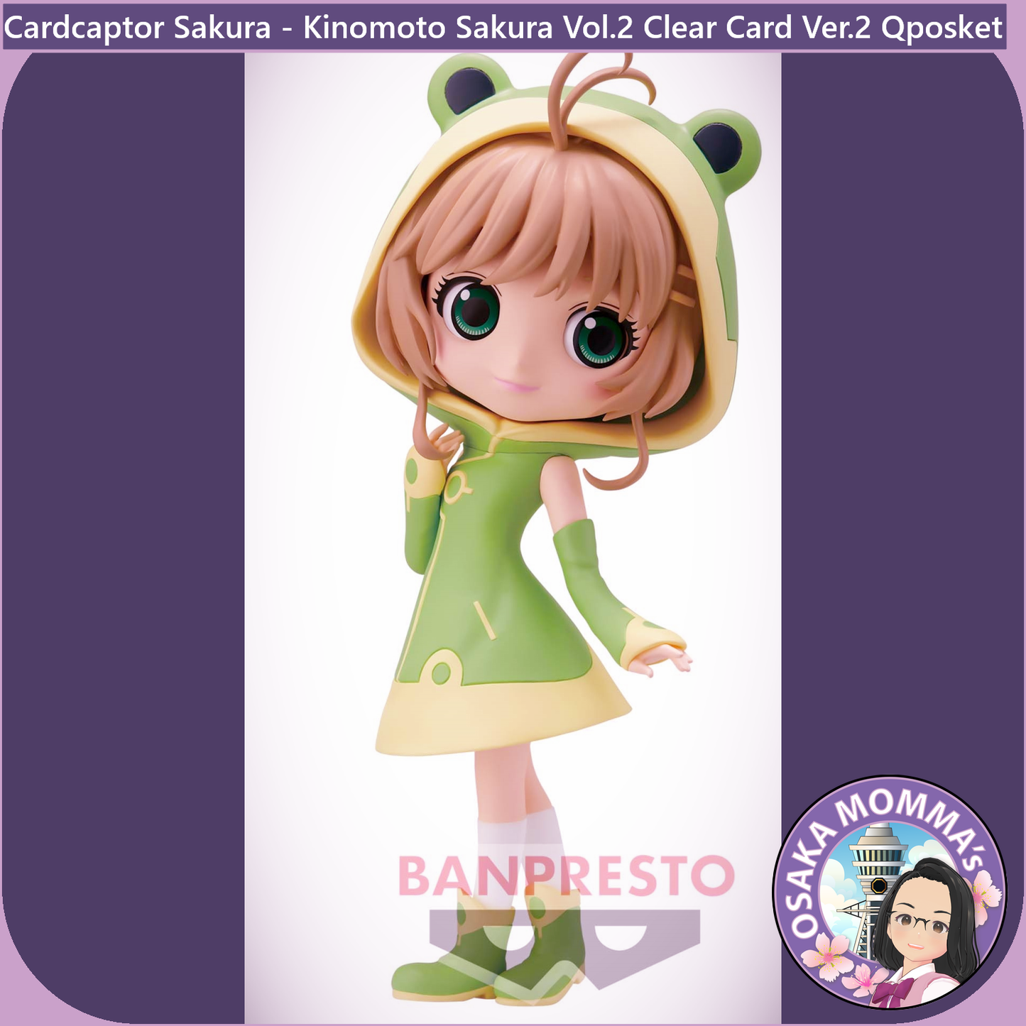 Kinomoto Sakura Vol.2 Clear Card Ver.2 Qposket