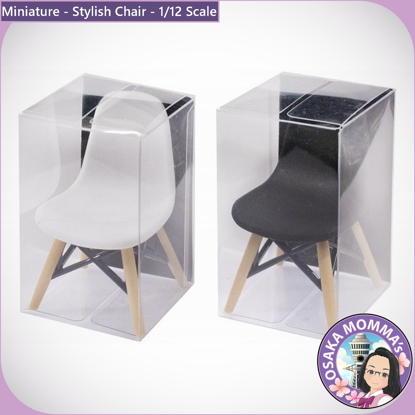 1/12 Scale Stylish Chair 2