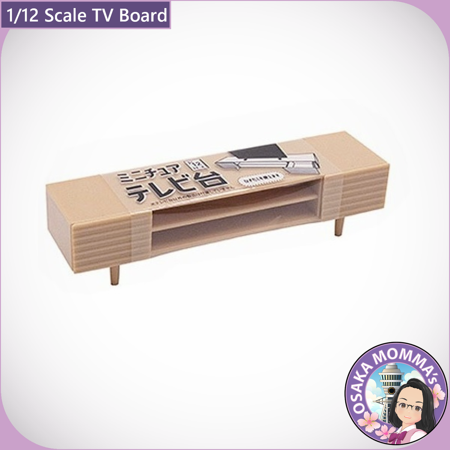 1/12 Scale TV Board