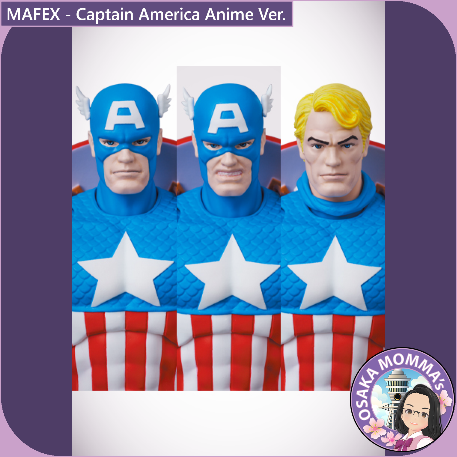 MAFEX【No.217】Captain America Comic Ver. – Osaka Momma's Japanese MAFEX【No.217】Captain America Comic Ver. – Osaka Momma's Japanese