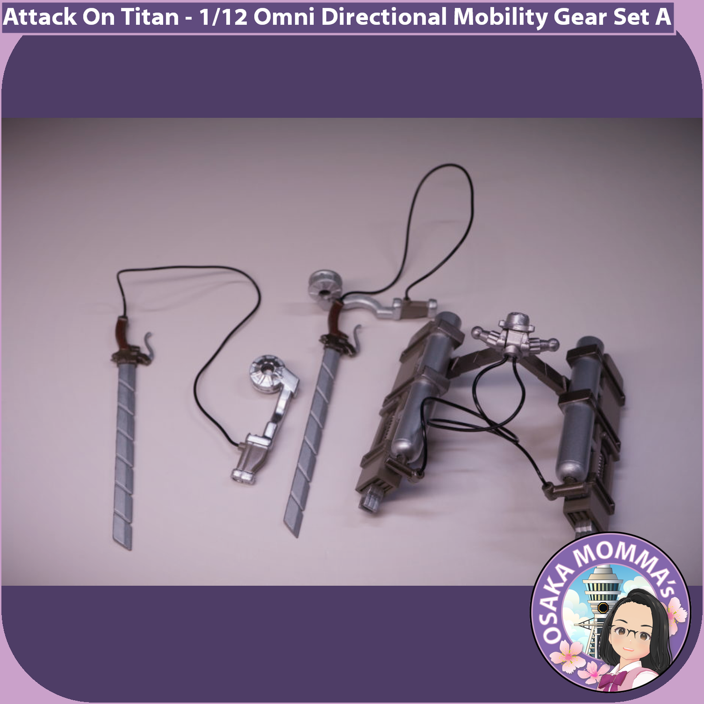 Attack on Titan - Omni Directional Mobility Gear Capsule Toy(A)