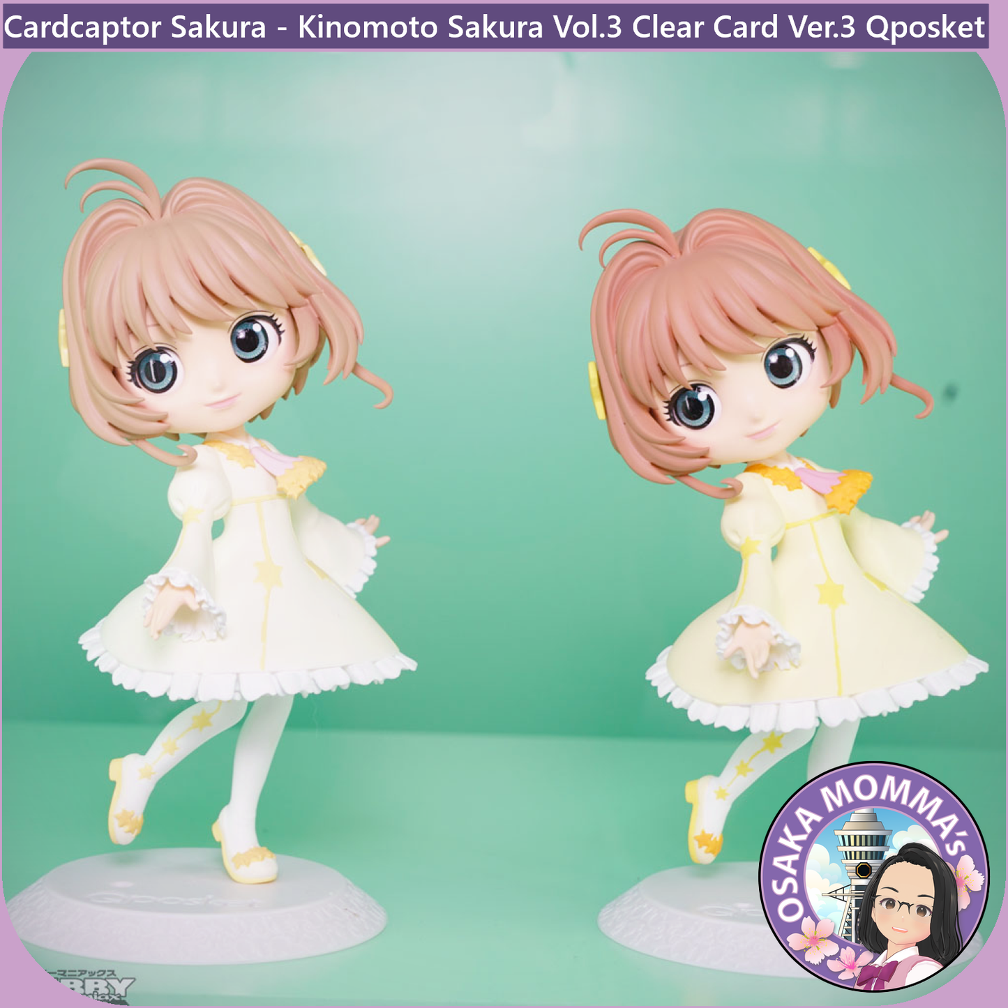 Kinomoto Sakura Vol.3 Clear Card Ver.3 Qposket