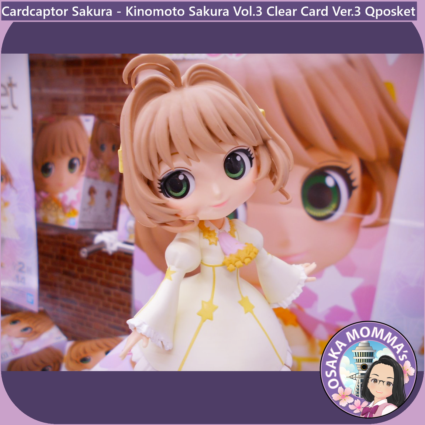 Kinomoto Sakura Vol.3 Clear Card Ver.3 Qposket