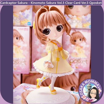 Kinomoto Sakura Vol.3 Clear Card Ver.3 Qposket