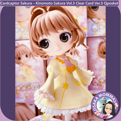 Kinomoto Sakura Vol.3 Clear Card Ver.3 Qposket