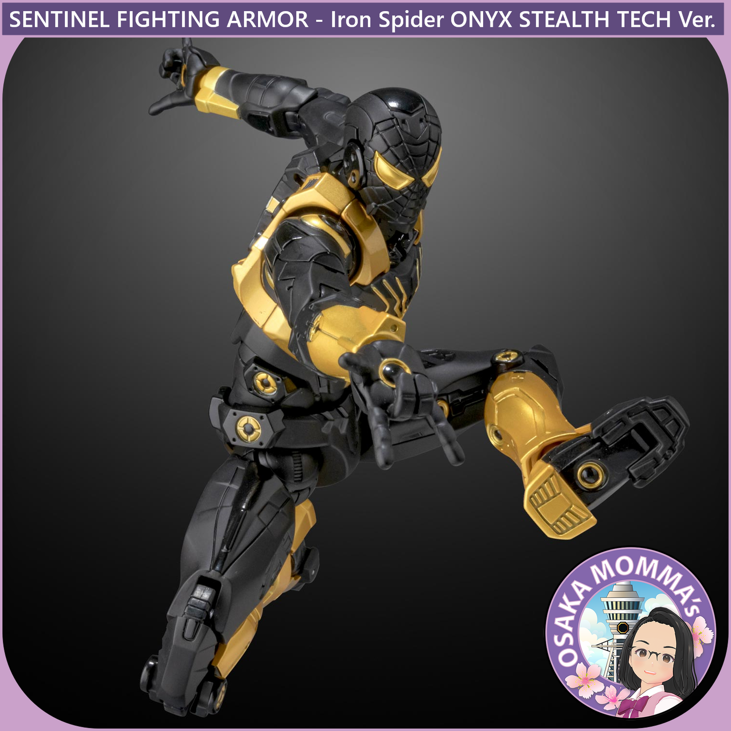 SENTINEL - Iron Spider ONYX STEALTH TECH Ver【Aug. 2025】