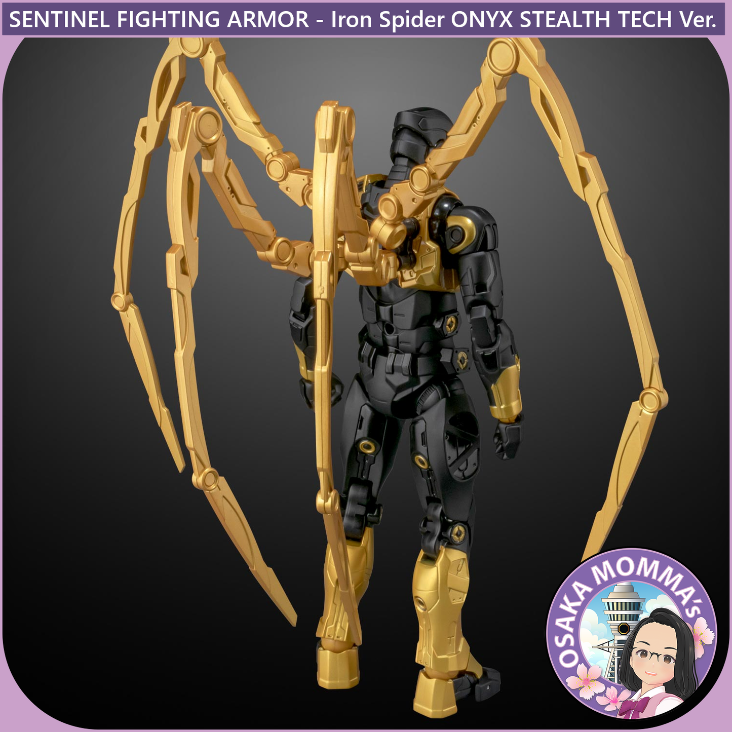 SENTINEL - Iron Spider ONYX STEALTH TECH Ver【Aug. 2025】