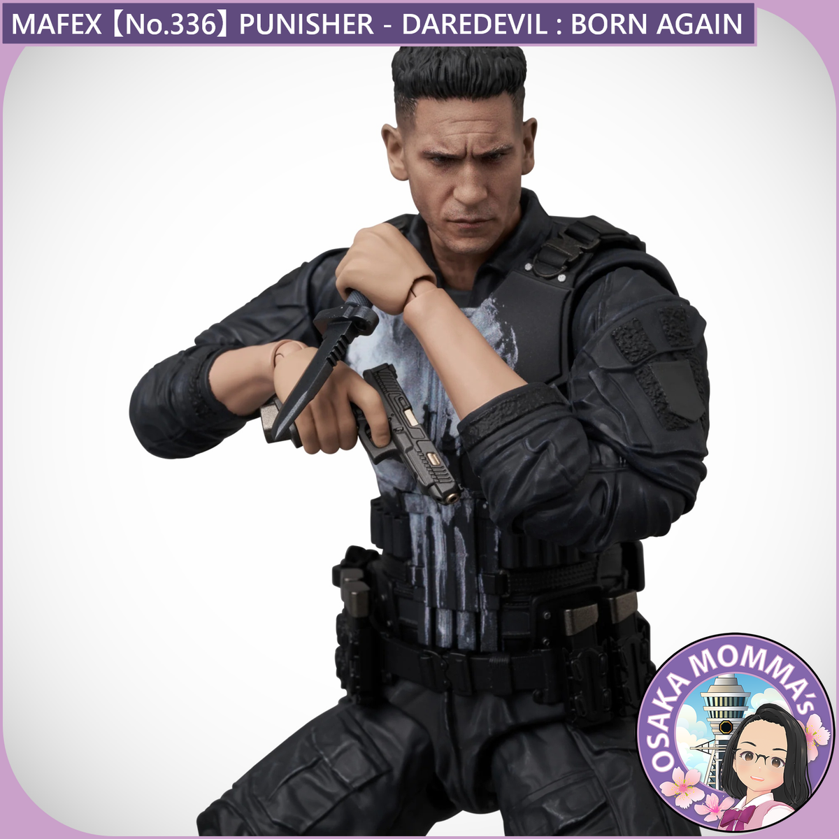 MAFEX No.337 PUNISHER - DAREDEVIL BORN AGAIN