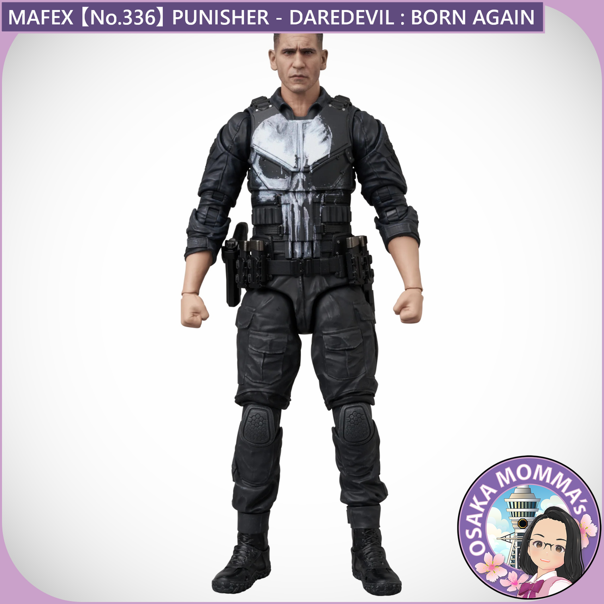 MAFEX No.337 PUNISHER - DAREDEVIL BORN AGAIN