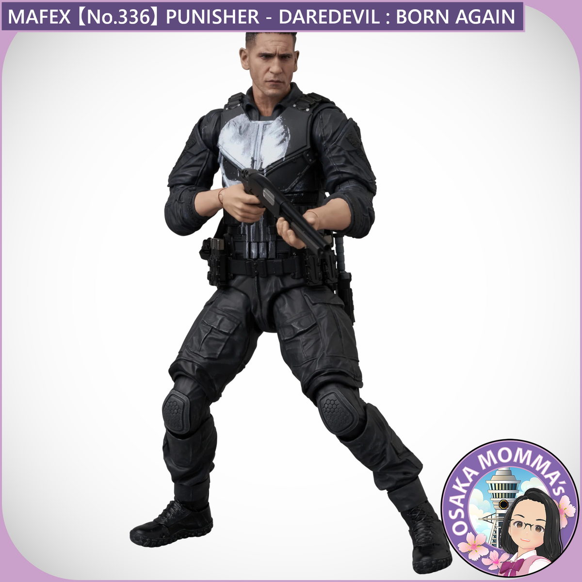 MAFEX No.337 PUNISHER - DAREDEVIL BORN AGAIN