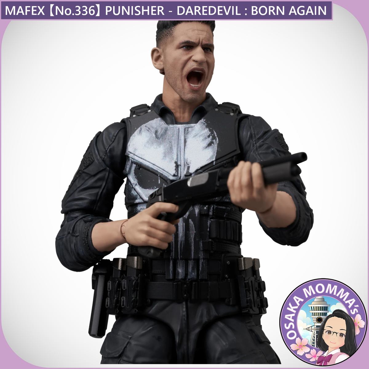 MAFEX No.337 PUNISHER - DAREDEVIL BORN AGAIN