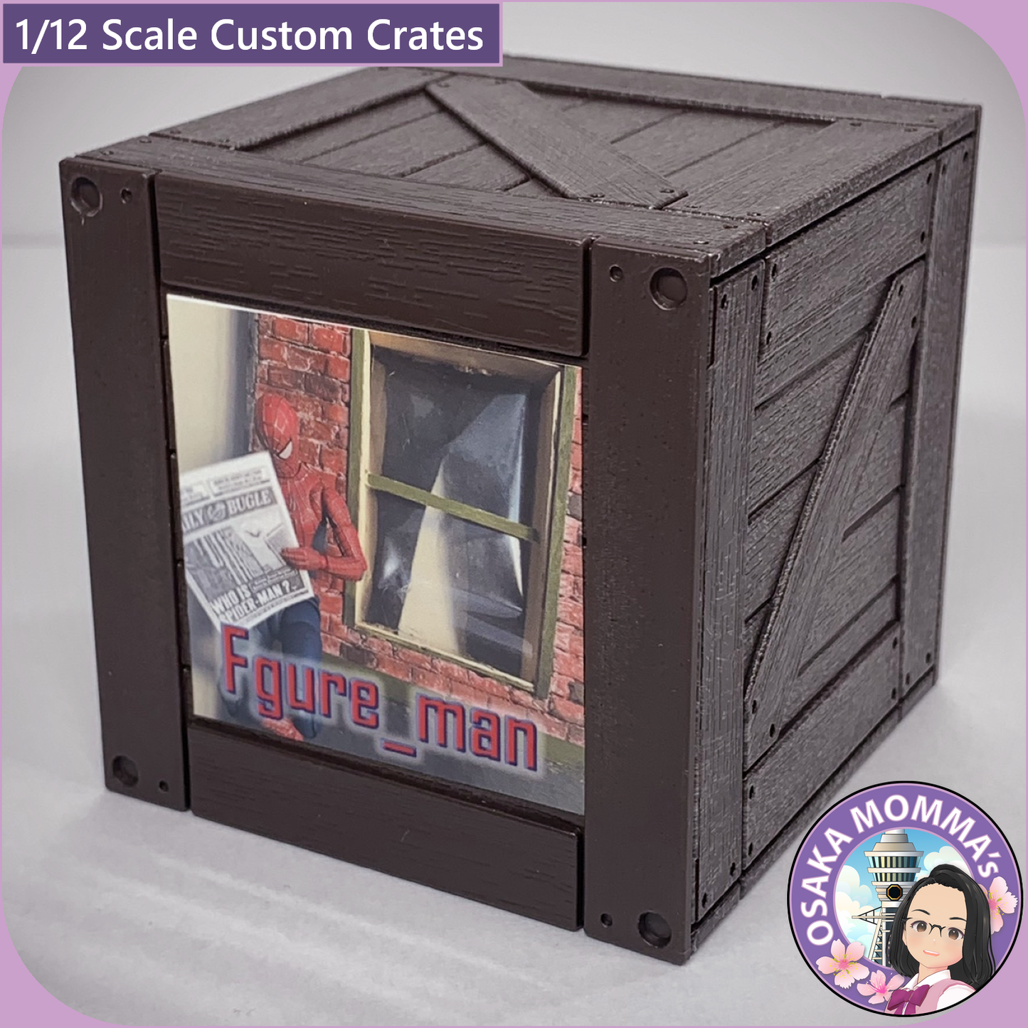 1/12 Scale Crates 【Custom】