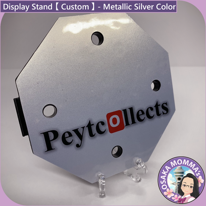 Display Stand 【Custom】- Metallic Silver Color