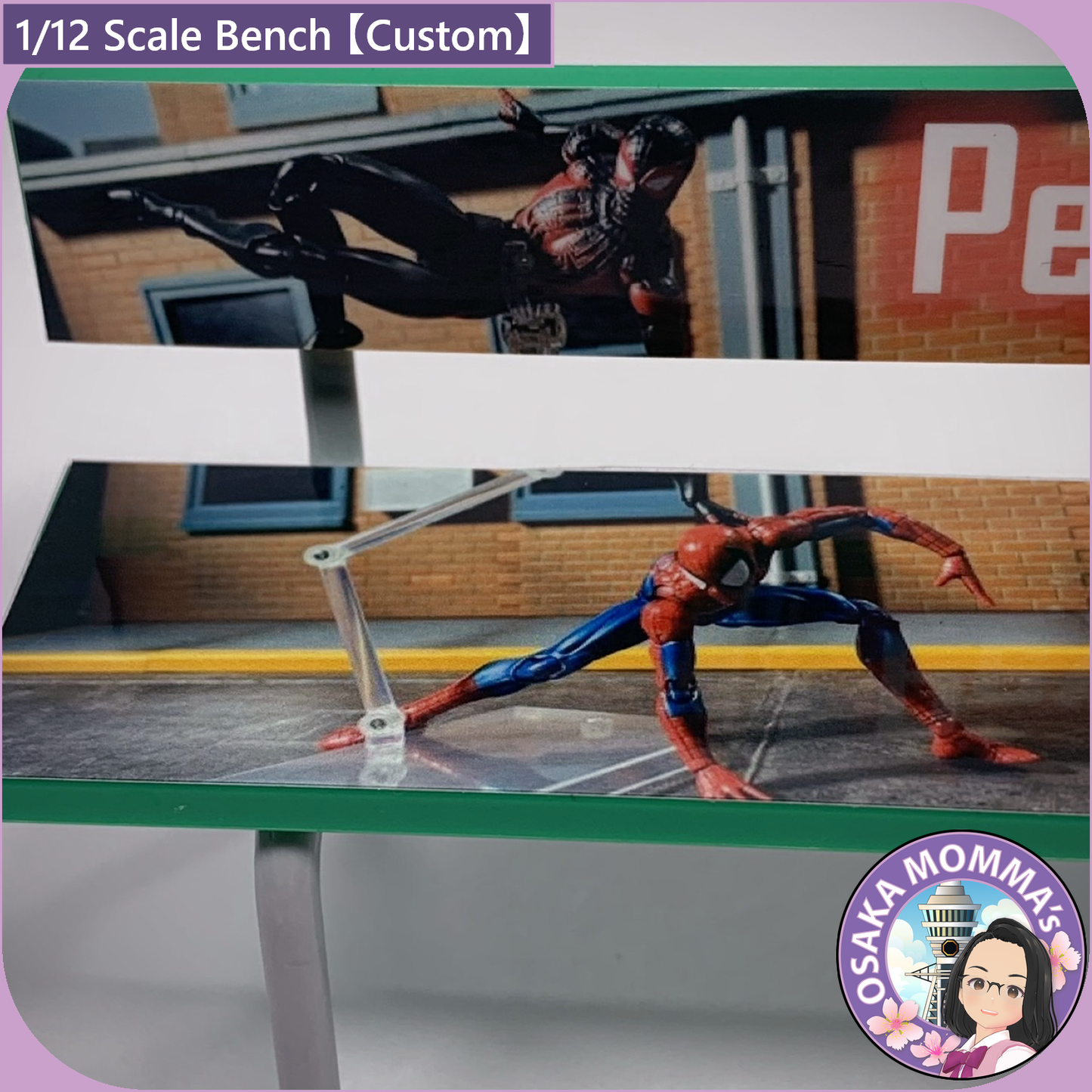 1/12 Scale Custom Bench 【 Type B : PFP Vers. 】