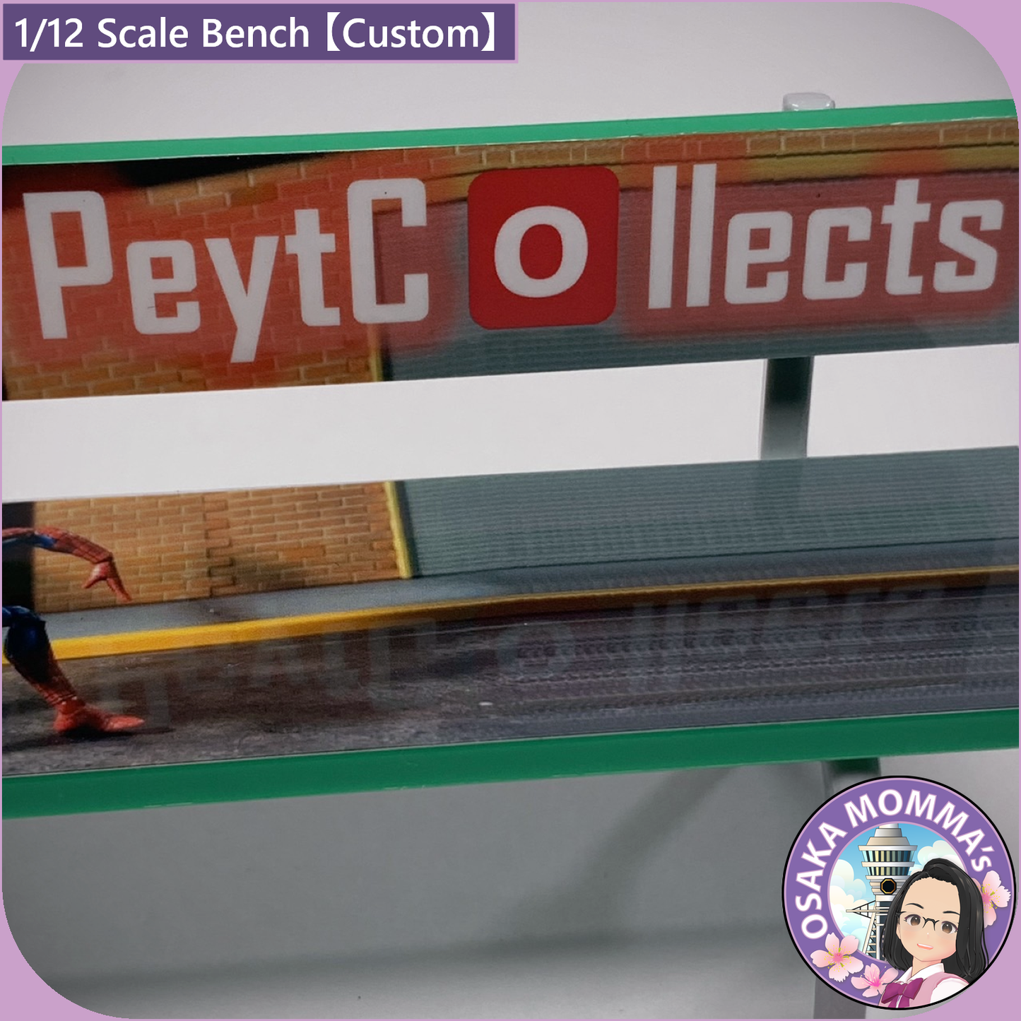 1/12 Scale Custom Bench 【 Type B : PFP Vers. 】