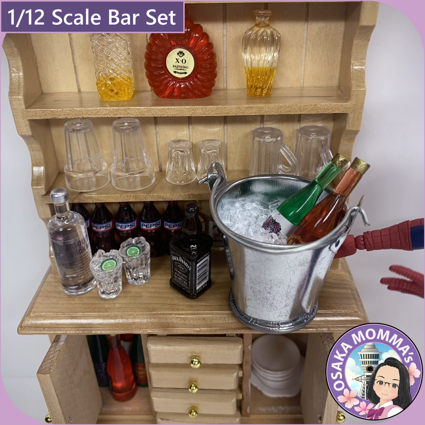 1/12 Scale Bar Set