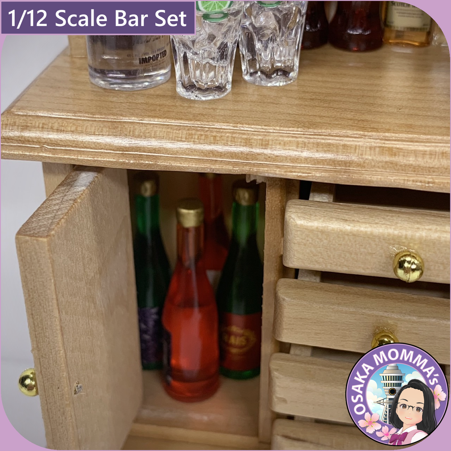 1/12 Scale Bar Set