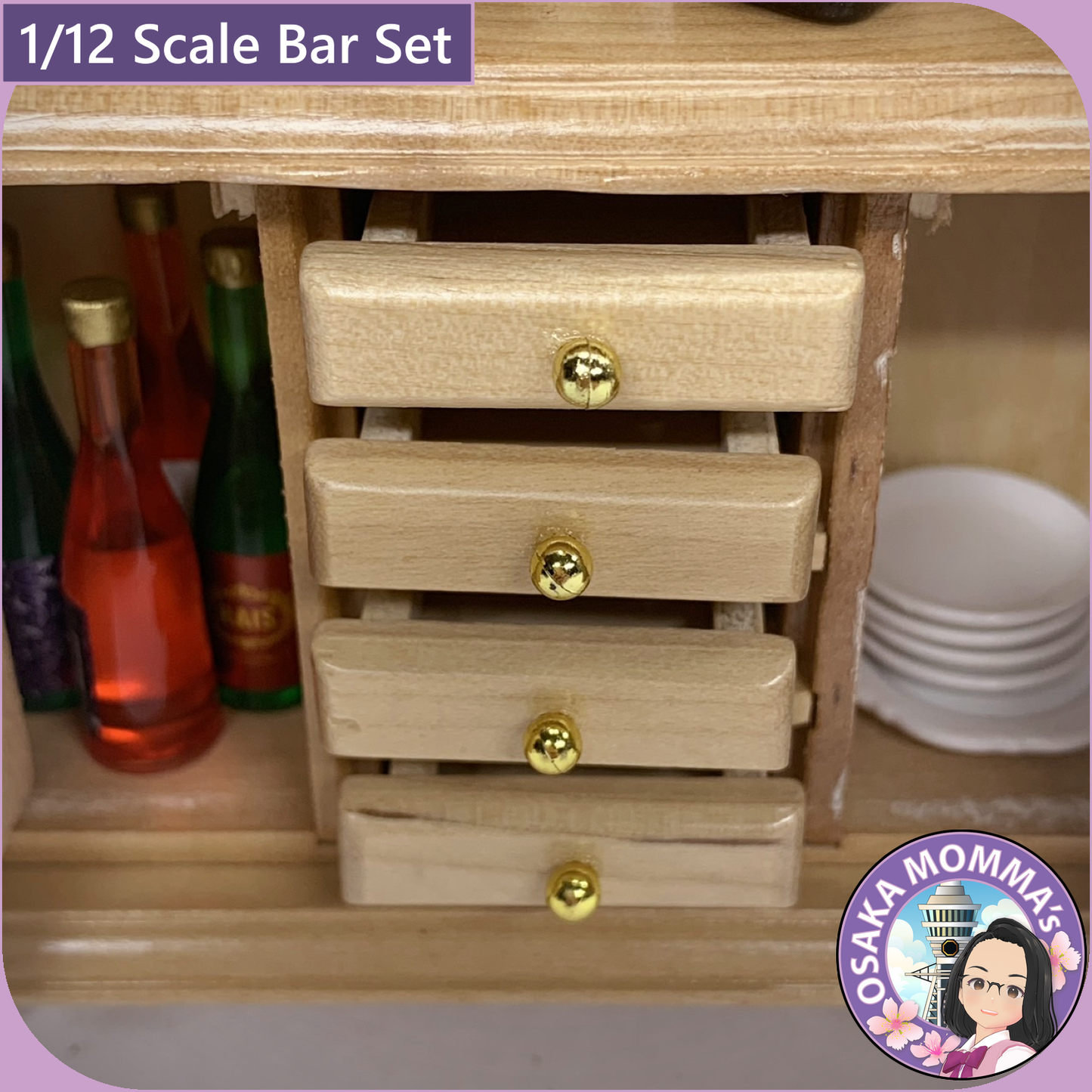 1/12 Scale Bar Set