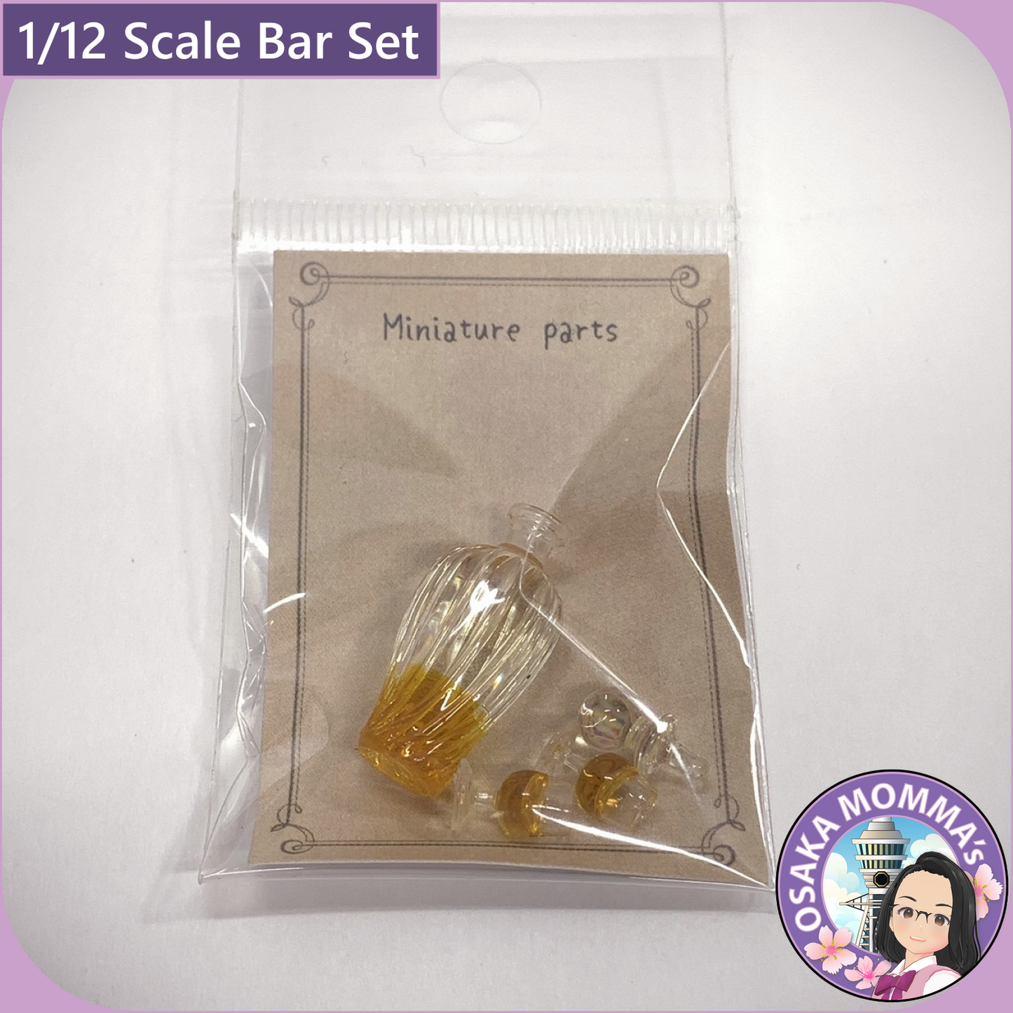 1/12 Scale Bar Set