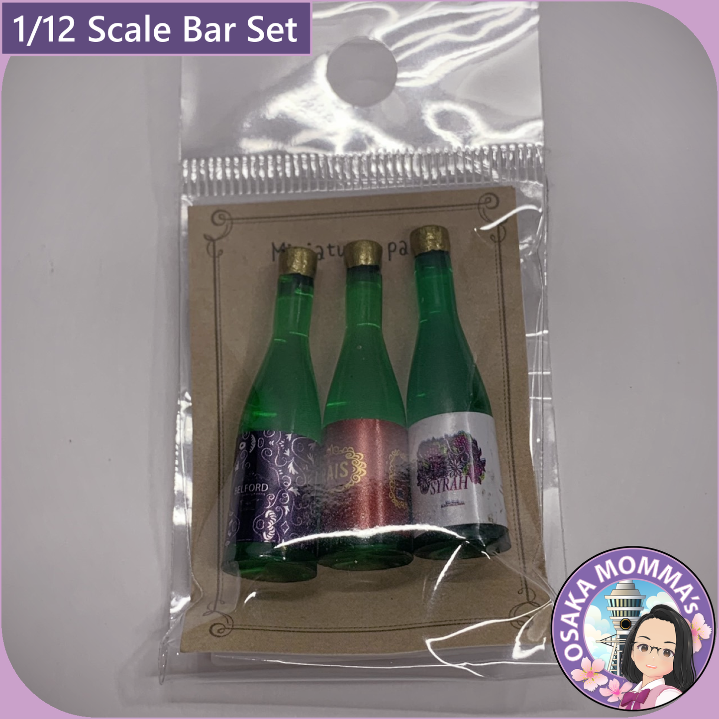 1/12 Scale Bar Set