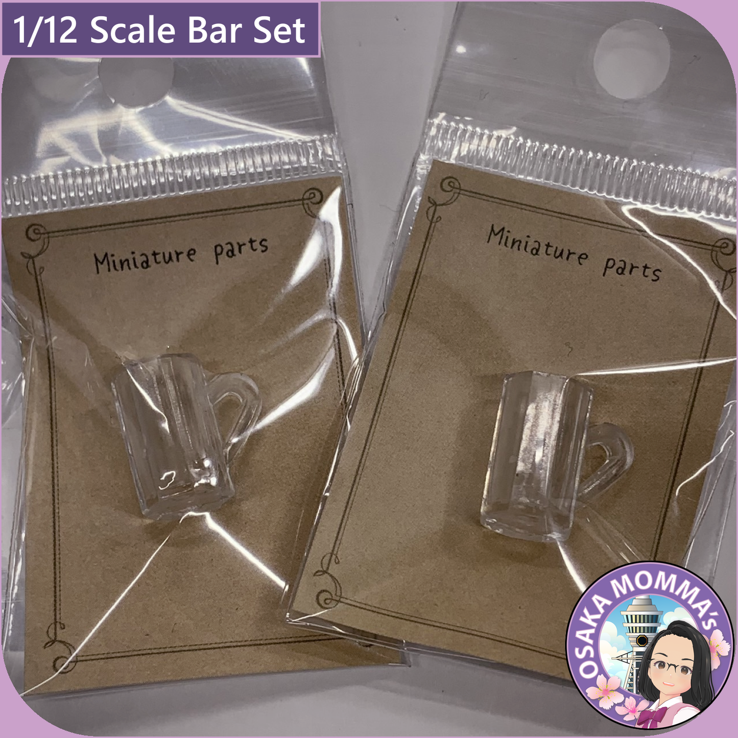 1/12 Scale Bar Set